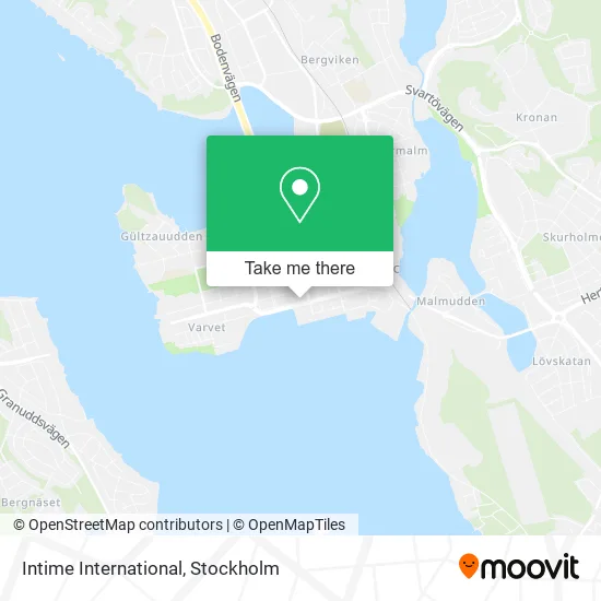 Intime International map