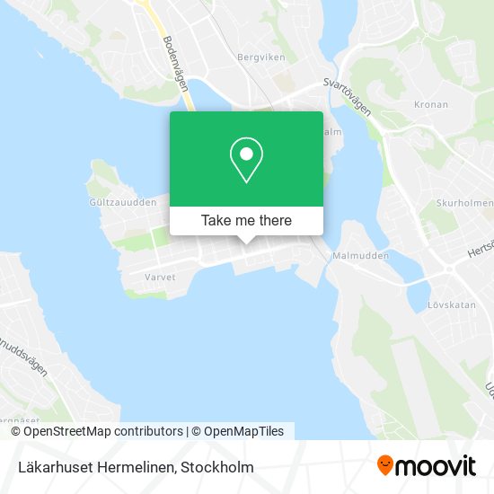 Läkarhuset Hermelinen map