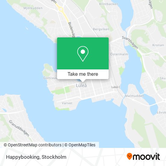 Happybooking map