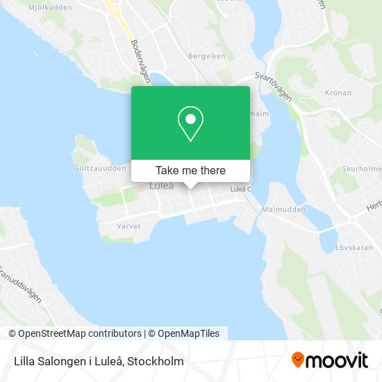 Lilla Salongen i Luleå map