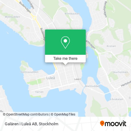 Galären i Luleå AB map