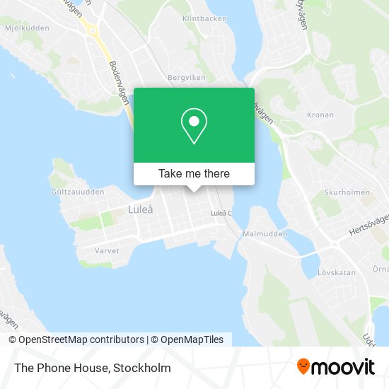 The Phone House map