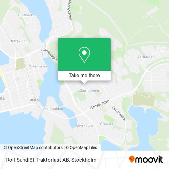 Rolf Sundlöf Traktorlast AB map