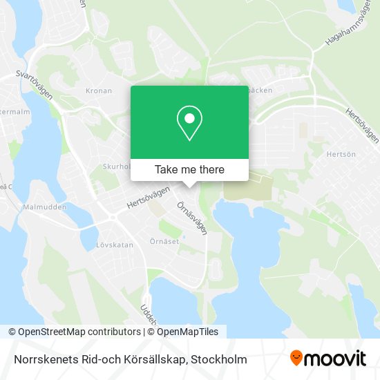 Norrskenets Rid-och Körsällskap map