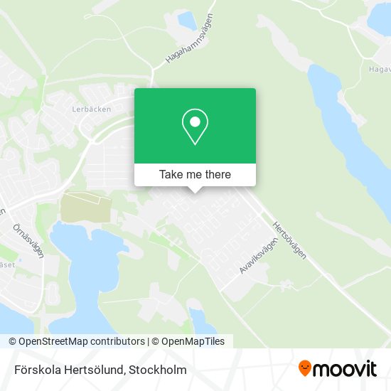 Förskola Hertsölund map