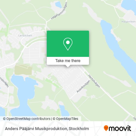 Anders Pääjärvi Musikproduktion map
