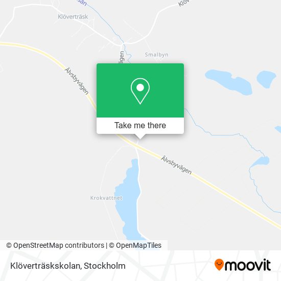 Klöverträskskolan map