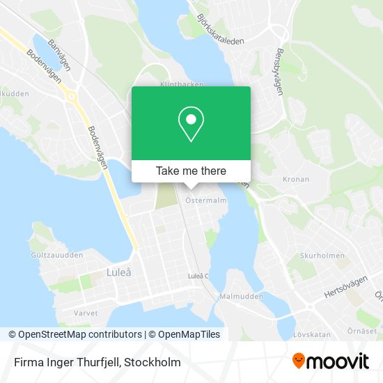 Firma Inger Thurfjell map