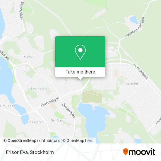 Frisör Eva map