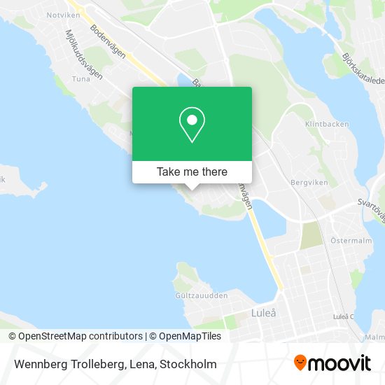 Wennberg Trolleberg, Lena map