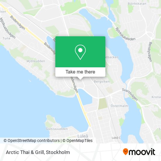 Arctic Thai & Grill map