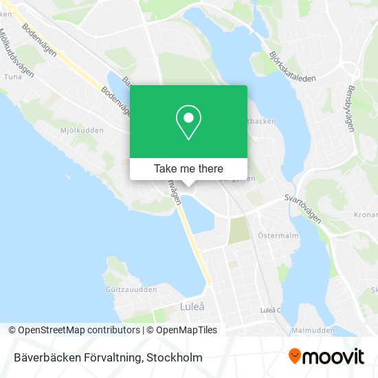 Bäverbäcken Förvaltning map