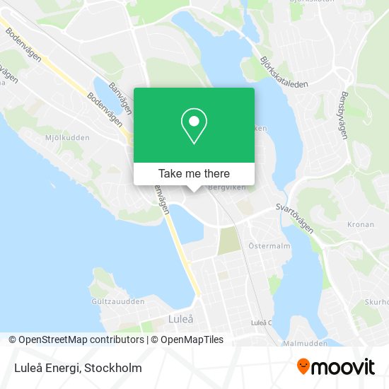 Luleå Energi map