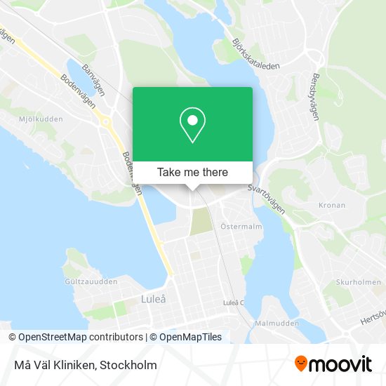 Må Väl Kliniken map