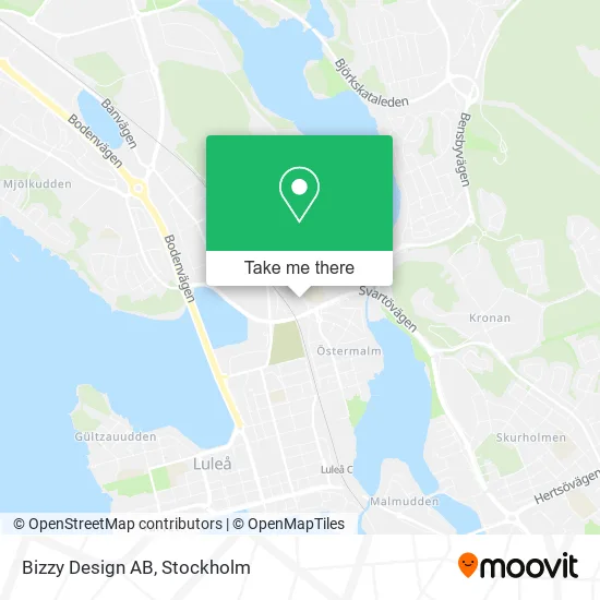 Bizzy Design AB map