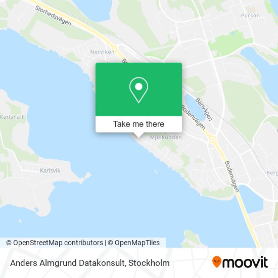 Anders Almgrund Datakonsult map