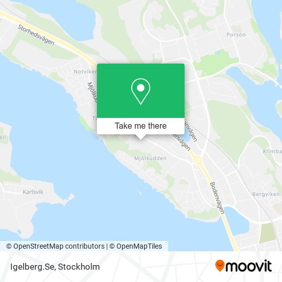 Igelberg.Se map