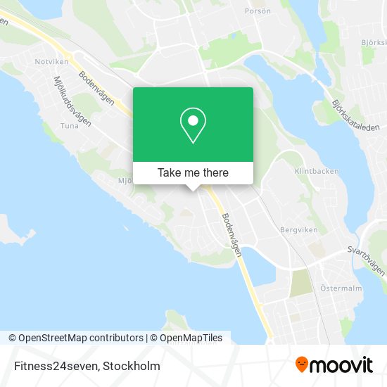 Fitness24seven map