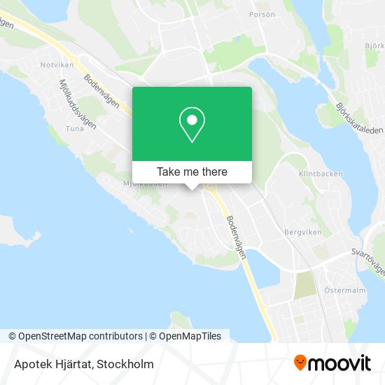 Apotek Hjärtat map