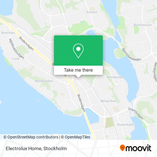 Electrolux Home map