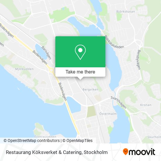 Restaurang Köksverket & Catering map