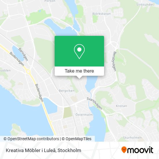 Kreativa Möbler i Luleå map