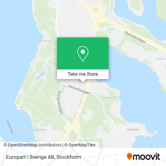 Europart i Sverige AB map