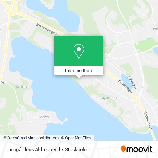 Tunagårdens Äldreboende map