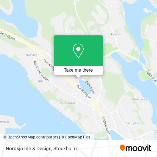 Nordsjö Ide & Design map