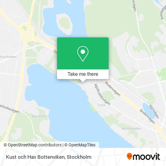 Kust och Hav Bottenviken map