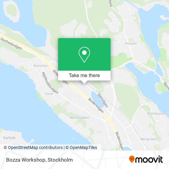 Bozza Workshop map