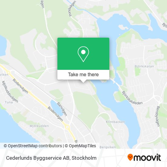 Cederlunds Byggservice AB map