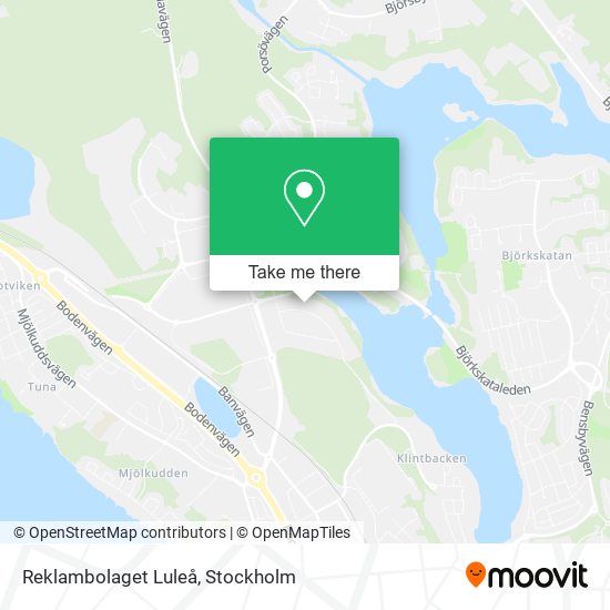 Reklambolaget Luleå map