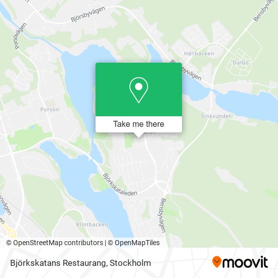 Björkskatans Restaurang map