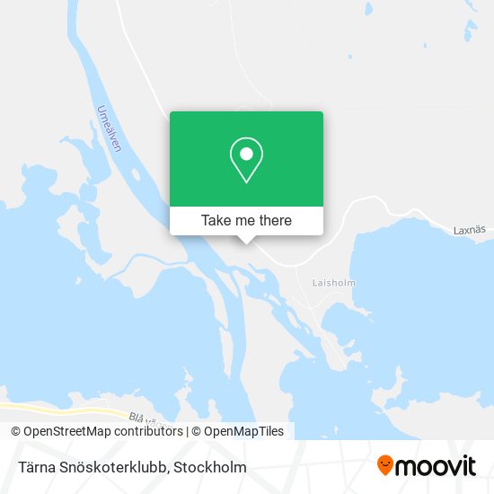 Tärna Snöskoterklubb map