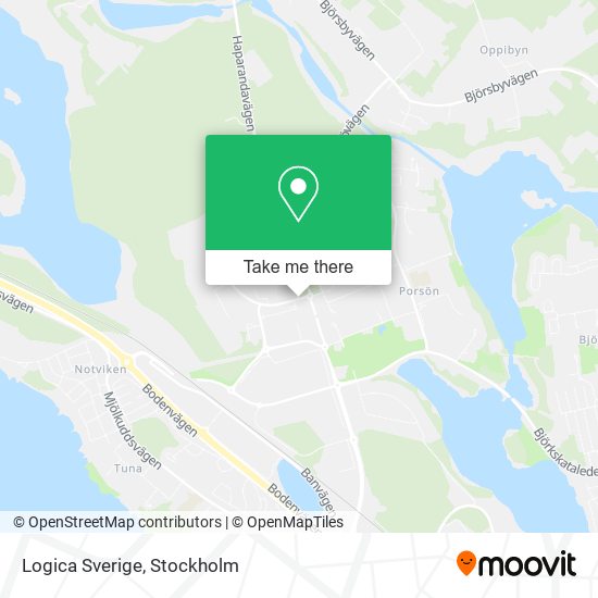 Logica Sverige map