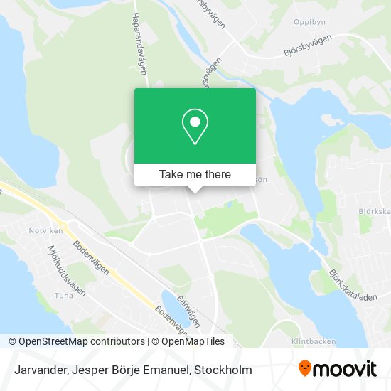 Jarvander, Jesper Börje Emanuel map