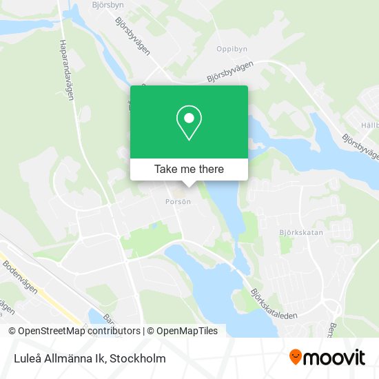 Luleå Allmänna Ik map