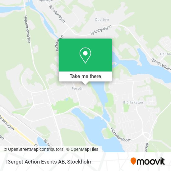 I3erget Action Events AB map