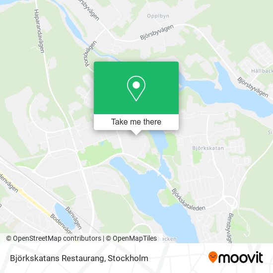 Björkskatans Restaurang map