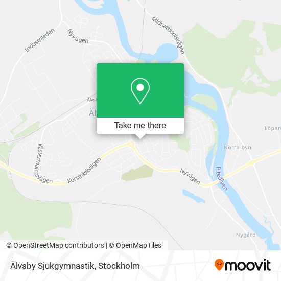 Älvsby Sjukgymnastik map