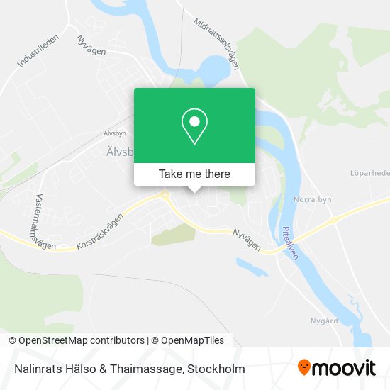 Nalinrats Hälso & Thaimassage map