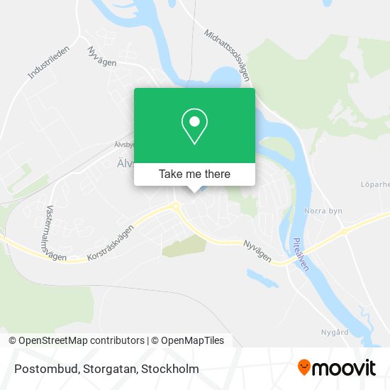 Postombud, Storgatan map