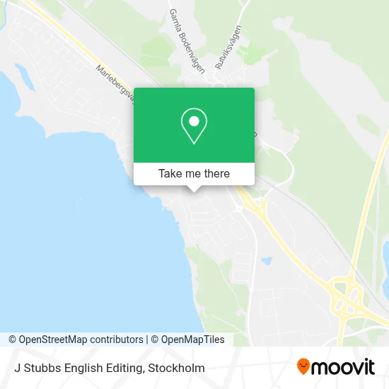 J Stubbs English Editing map