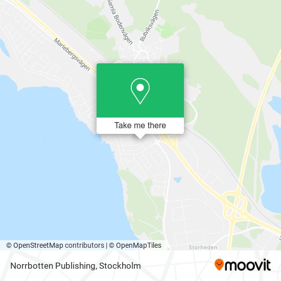 Norrbotten Publishing map