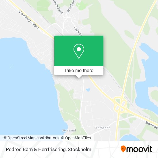 Pedros Barn & Herrfrisering map