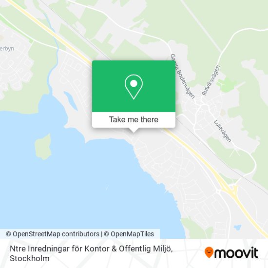 Ntre Inredningar för Kontor & Offentlig Miljö map