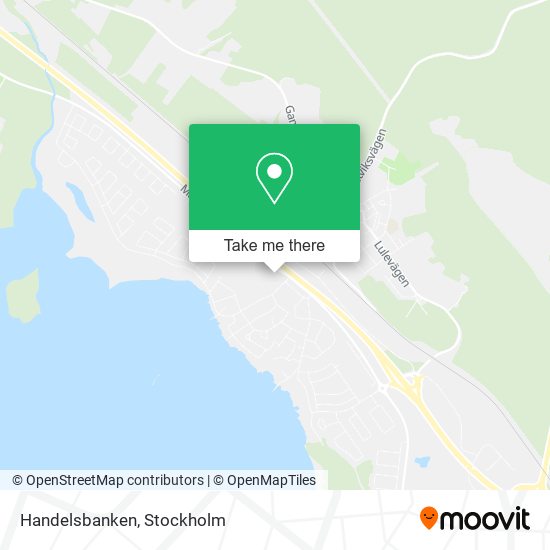 Handelsbanken map