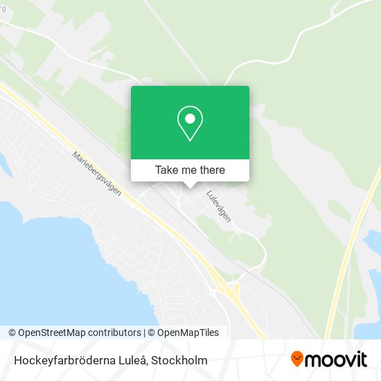 Hockeyfarbröderna Luleå map