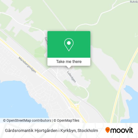 Gårdsromantik Hjortgården i Kyrkbyn map